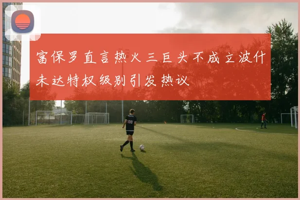 富保罗直言热火三巨头不成立波什未达特权级别引发热议